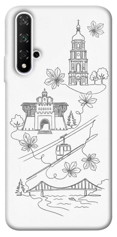 Чехол itsPrint Kyiv spirit для Huawei Honor 20 / Nova 5T, love ukraine, купить оптом с доставкой