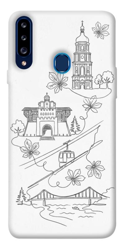 Чохол itsPrint Kyiv spirit для Samsung Galaxy A20s, love ukraine, купити оптом з доставкою