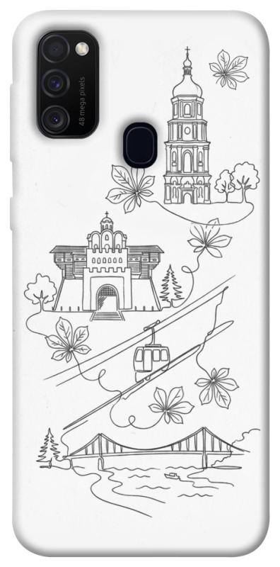 Чехол itsPrint Kyiv spirit для Samsung Galaxy M30s / M21, love ukraine, купить оптом с доставкой