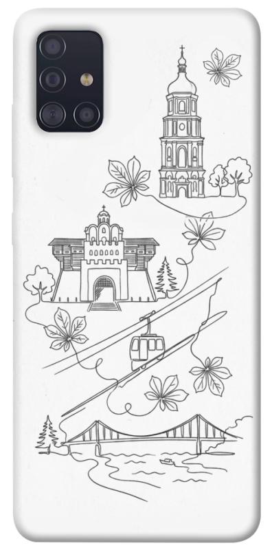 Чохол itsPrint Kyiv spirit для Samsung Galaxy A51, love ukraine, купити оптом з доставкою