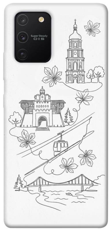 Чохол itsPrint Kyiv spirit для Samsung Galaxy S10 Lite, love ukraine, купити оптом з доставкою