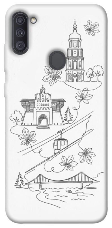 Чохол itsPrint Kyiv spirit для Samsung Galaxy A11, love ukraine, купити оптом з доставкою