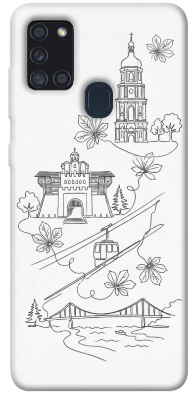 Чохол itsPrint Kyiv spirit для Samsung Galaxy A21s, love ukraine, купити оптом з доставкою