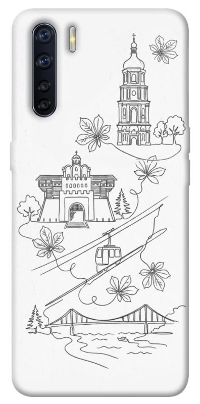Чохол itsPrint Kyiv spirit для Oppo A91, love ukraine, купити оптом з доставкою