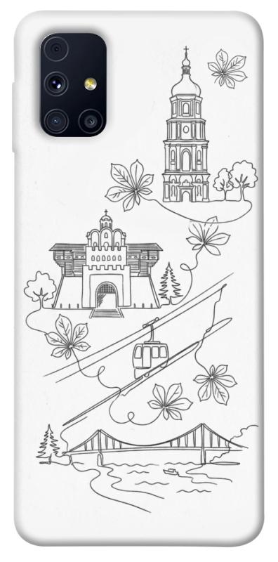 Чехол itsPrint Kyiv spirit для Samsung Galaxy M31s, love ukraine, купить оптом с доставкой