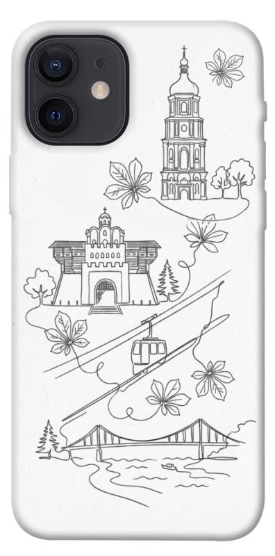 Чехол itsPrint Kyiv spirit для Apple iPhone 12 Pro (6.1"), love ukraine, купить оптом с доставкой