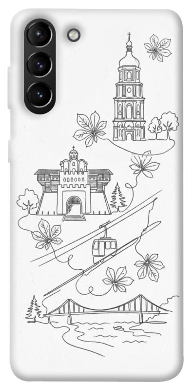 Чохол itsPrint Kyiv spirit для Samsung Galaxy S21+, love ukraine, купити оптом з доставкою