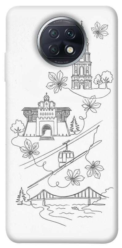 Чохол itsPrint Kyiv spirit для Xiaomi Redmi Note 9 5G / Note 9T, love ukraine, купити оптом з доставкою