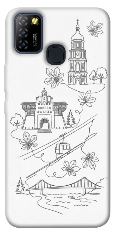 Чехол itsPrint Kyiv spirit для Infinix Hot 10 Lite, love ukraine, купить оптом с доставкой