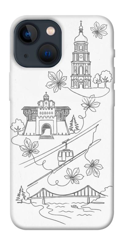 Чохол itsPrint Kyiv spirit для Apple iPhone 13 mini (5.4"), love ukraine, купити оптом з доставкою