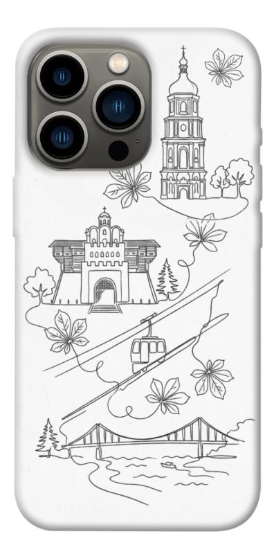 Чохол itsPrint Kyiv spirit для Apple iPhone 13 Pro (6.1"), love ukraine, купити оптом з доставкою