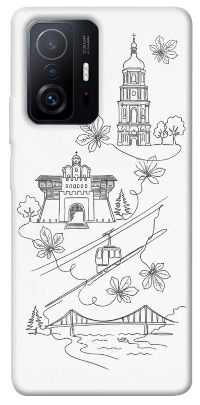Чехол itsPrint Kyiv spirit для Xiaomi 11T / 11T Pro, love ukraine, купить оптом с доставкой
