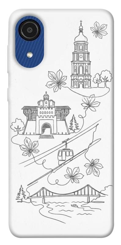 Чохол itsPrint Kyiv spirit для Samsung Galaxy A03 Core, love ukraine, купити оптом з доставкою
