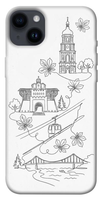 Чехол itsPrint Kyiv spirit для Apple iPhone 14 Plus (6.7"), love ukraine, купить оптом с доставкой