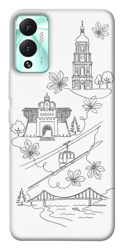 Чохол itsPrint Kyiv spirit для Infinix Hot 12 Play, love ukraine, купити оптом з доставкою