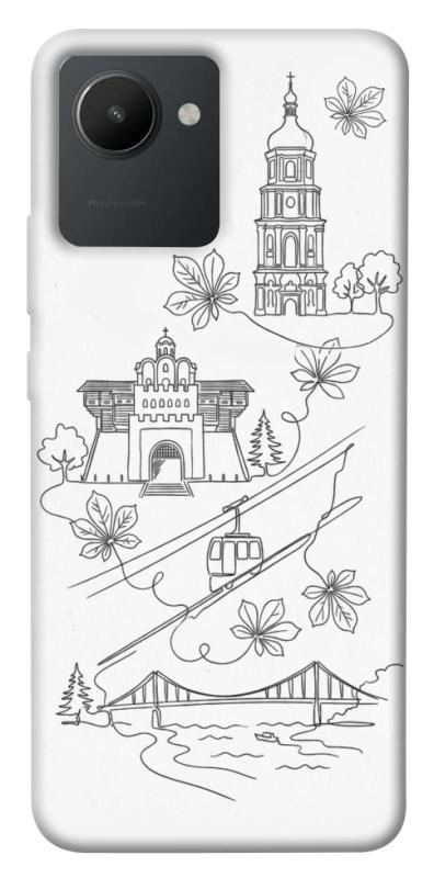 Чохол itsPrint Kyiv spirit для Realme C30, love ukraine, купити оптом з доставкою