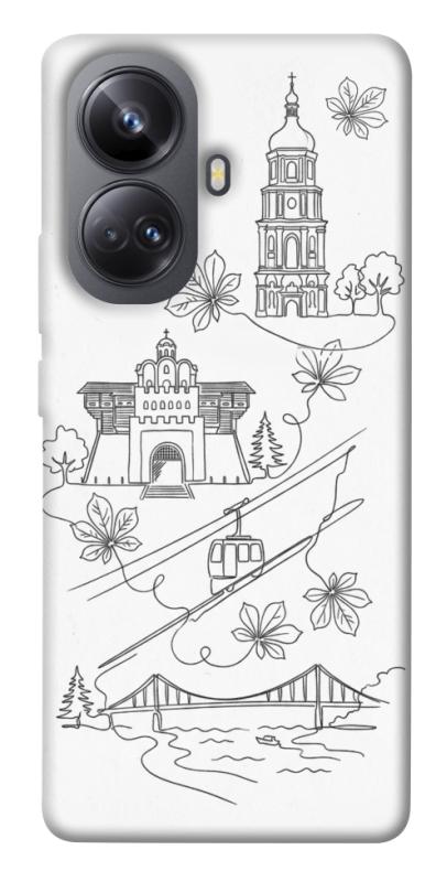 Чохол itsPrint Kyiv spirit для Realme 10 Pro+, love ukraine, купити оптом з доставкою