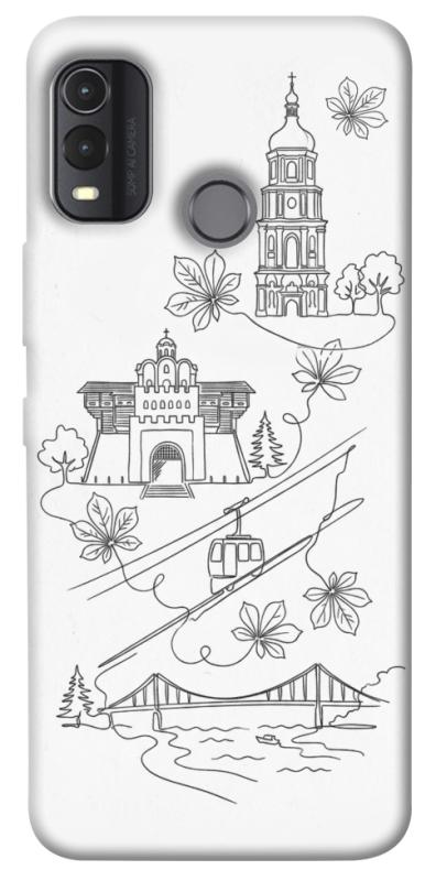 Чехол itsPrint Kyiv spirit для Nokia G11 Plus, love ukraine, купить оптом с доставкой