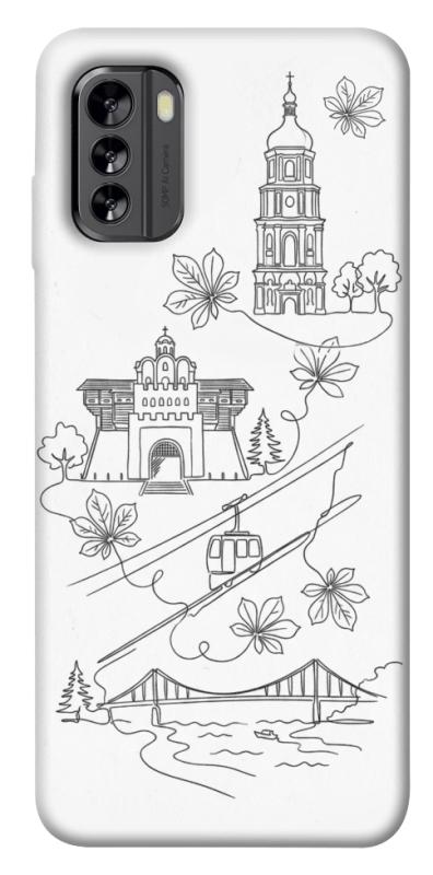 Чохол itsPrint Kyiv spirit для Nokia G60, love ukraine, купити оптом з доставкою