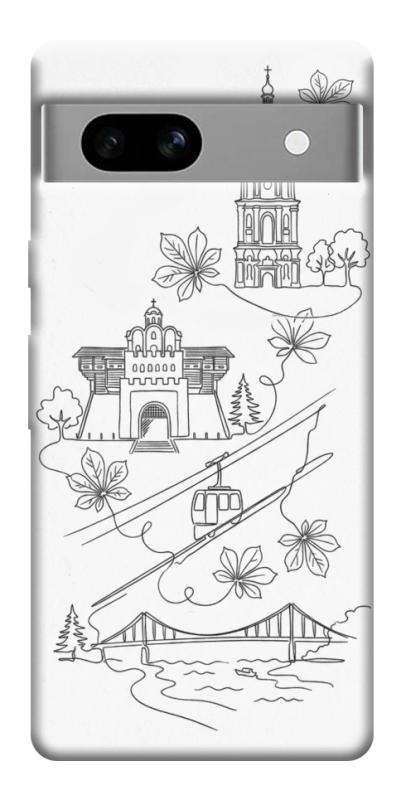 Чохол itsPrint Kyiv spirit для Google Pixel 7a, love ukraine, купити оптом з доставкою