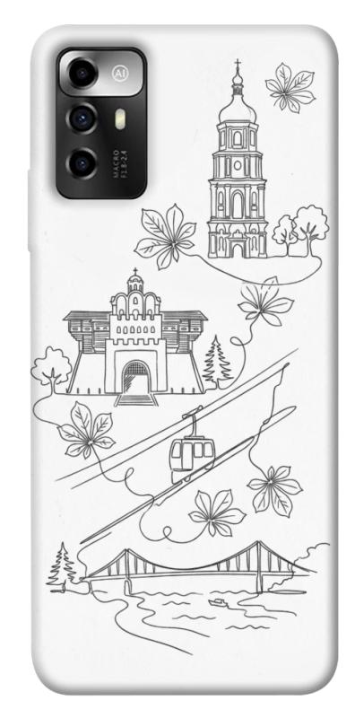 Чохол itsPrint Kyiv spirit для ZTE Blade V40 Vita, love ukraine, купити оптом з доставкою