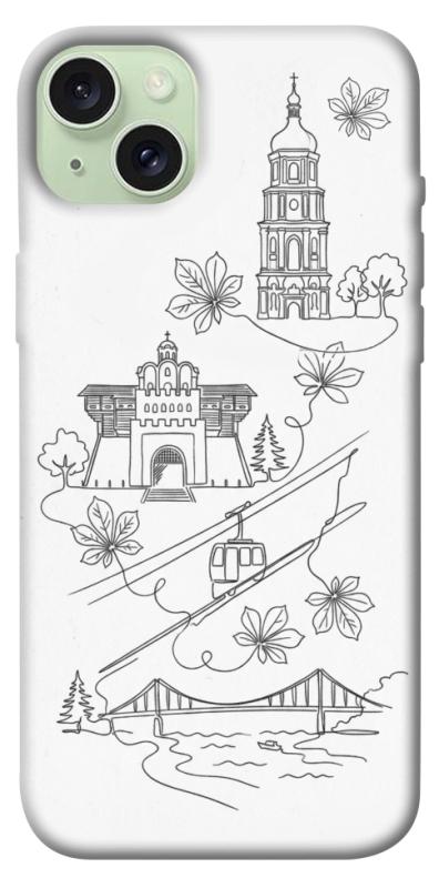 Чехол itsPrint Kyiv spirit для Apple iPhone 15 Plus (6.7"), love ukraine, купить оптом с доставкой