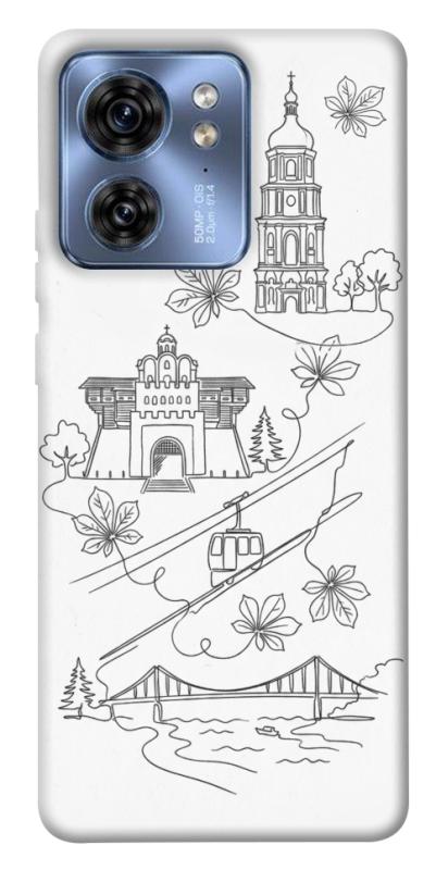 Чехол itsPrint Kyiv spirit для Motorola Edge 40, love ukraine, купить оптом с доставкой