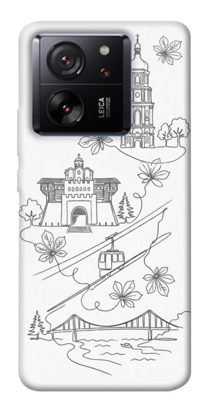 Чохол itsPrint Kyiv spirit для Xiaomi 13T, love ukraine, купити оптом з доставкою