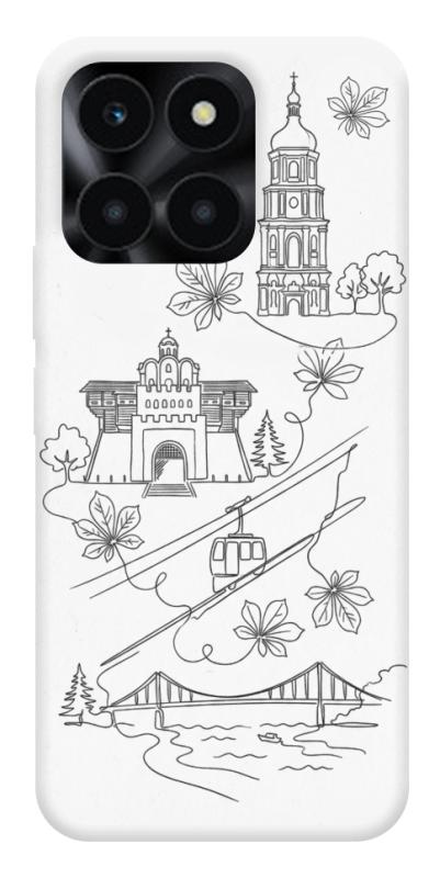 Чехол itsPrint Kyiv spirit для Huawei Honor X6a, love ukraine, купить оптом с доставкой