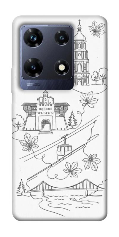 Чохол itsPrint Kyiv spirit для Infinix Note 30 Pro, love ukraine, купити оптом з доставкою