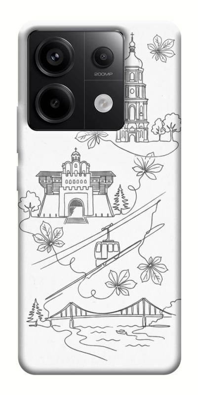 Чехол itsPrint Kyiv spirit для Xiaomi Redmi Note 13 Pro 4G, love ukraine, купить оптом с доставкой