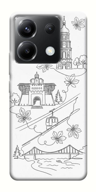 Чехол itsPrint Kyiv spirit для Xiaomi Poco X6, love ukraine, купить оптом с доставкой