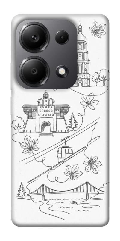 Чохол itsPrint Kyiv spirit для Xiaomi Poco X6, love ukraine, купити оптом з доставкою