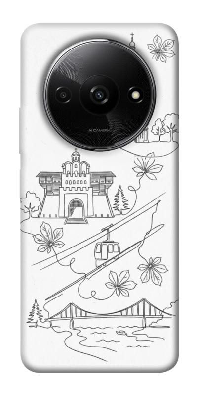 Чехол itsPrint Kyiv spirit для Xiaomi Redmi A3, love ukraine, купить оптом с доставкой