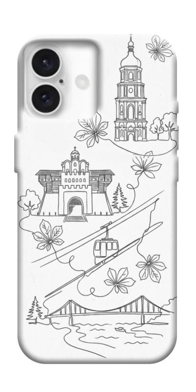 Чохол itsPrint Kyiv spirit для Apple iPhone 16 Plus (6.7"), love ukraine, купити оптом з доставкою