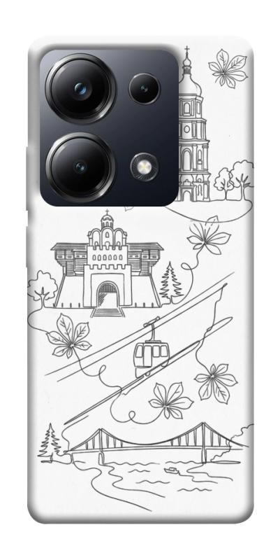 Чохол itsPrint Kyiv spirit для Xiaomi Redmi 13 4G / Poco M6 4G, love ukraine, купити оптом з доставкою