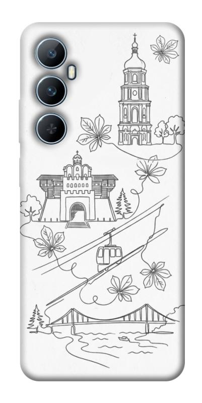 Чехол itsPrint Kyiv spirit для Realme C65 4G, love ukraine, купить оптом с доставкой