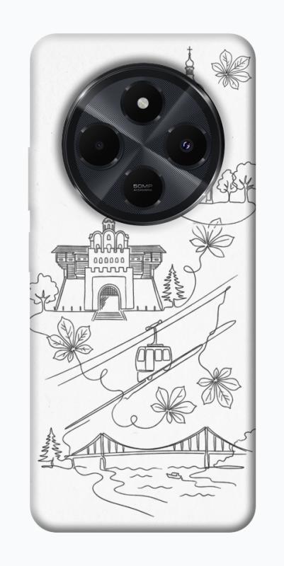 Чохол itsPrint Kyiv spirit для Xiaomi Redmi 14C / Poco C75, love ukraine, купити оптом з доставкою