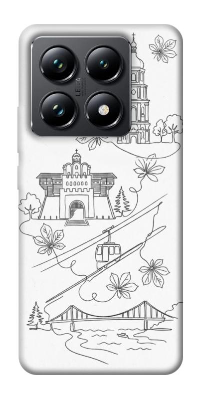 Чохол itsPrint Kyiv spirit для Xiaomi 14T Pro, love ukraine, купити оптом з доставкою