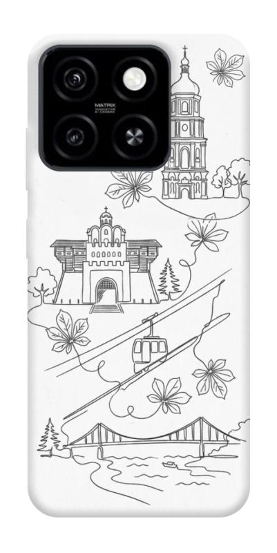 Чохол itsPrint Kyiv spirit для ZTE Blade A55 4G, love ukraine, купити оптом з доставкою