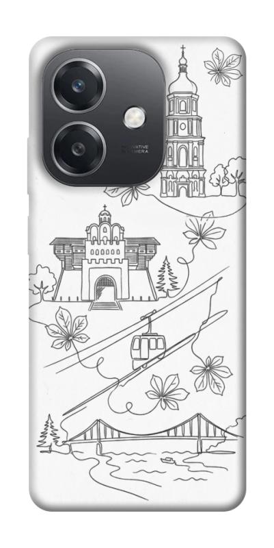 Чехол itsPrint Kyiv spirit для Oppo A3 4G, love ukraine, купить оптом с доставкой