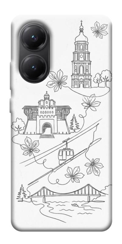 Чехол itsPrint Kyiv spirit для Xiaomi Poco X7 Pro, love ukraine, купить оптом с доставкой