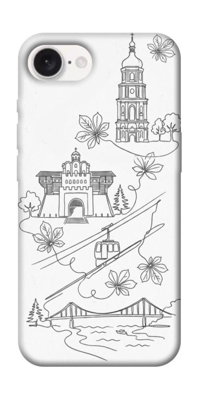 Чохол itsPrint Kyiv spirit для Apple iPhone 16e (6.1"), love ukraine, купити оптом з доставкою