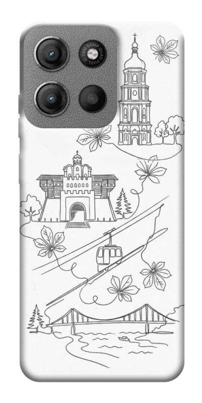 Чохол itsPrint Kyiv spirit для Motorola Moto G15 4G, love ukraine, купити оптом з доставкою