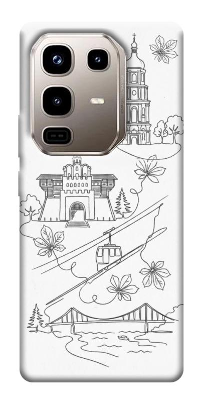 Чехол itsPrint Kyiv spirit для Infinix Note 50 Pro 4G, love ukraine, купить оптом с доставкой