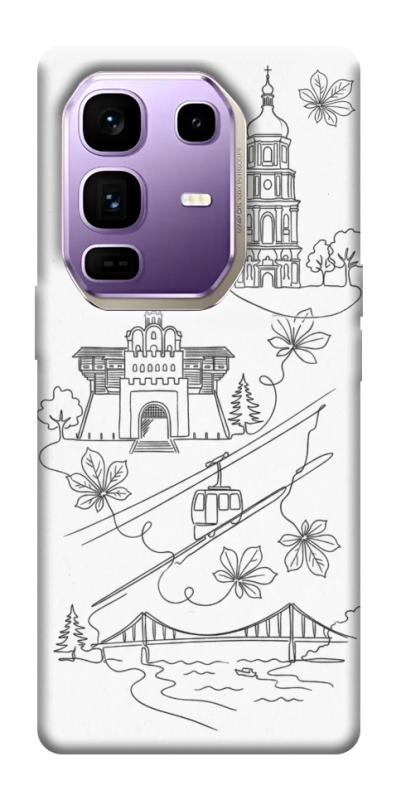 Чехол itsPrint Kyiv spirit для Infinix Note 50 Pro+, love ukraine, купить оптом с доставкой