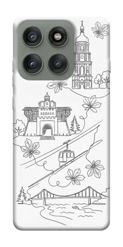 Чехол itsPrint Kyiv spirit для Motorola Edge 60 Pro, love ukraine, купить оптом с доставкой