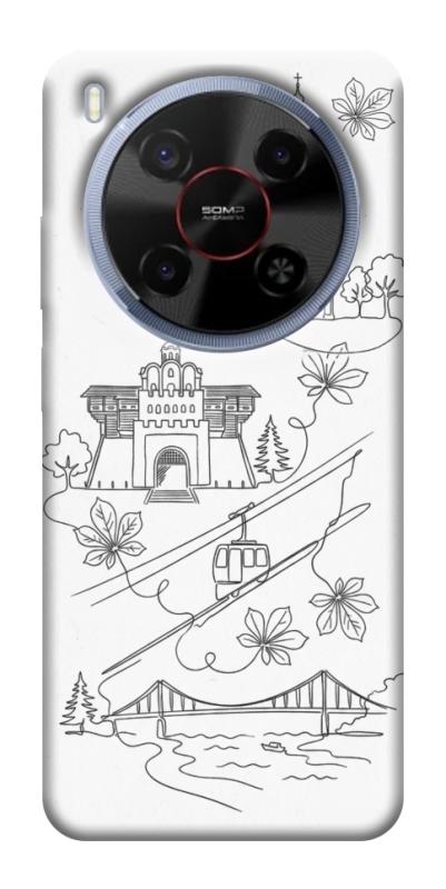 Чехол itsPrint Kyiv spirit для ZTE Nubia V70 Max, love ukraine, купить оптом с доставкой
