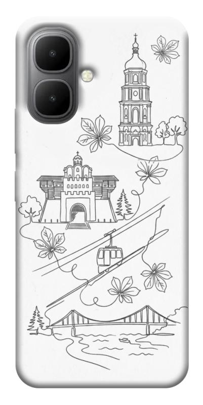 Чехол itsPrint Kyiv spirit для Infinix Smart 10, love ukraine, купить оптом с доставкой