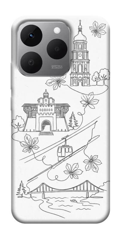 Чехол itsPrint Kyiv spirit для Realme 15T, love ukraine, купить оптом с доставкой